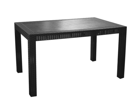Aura Rectangular Rattan Table