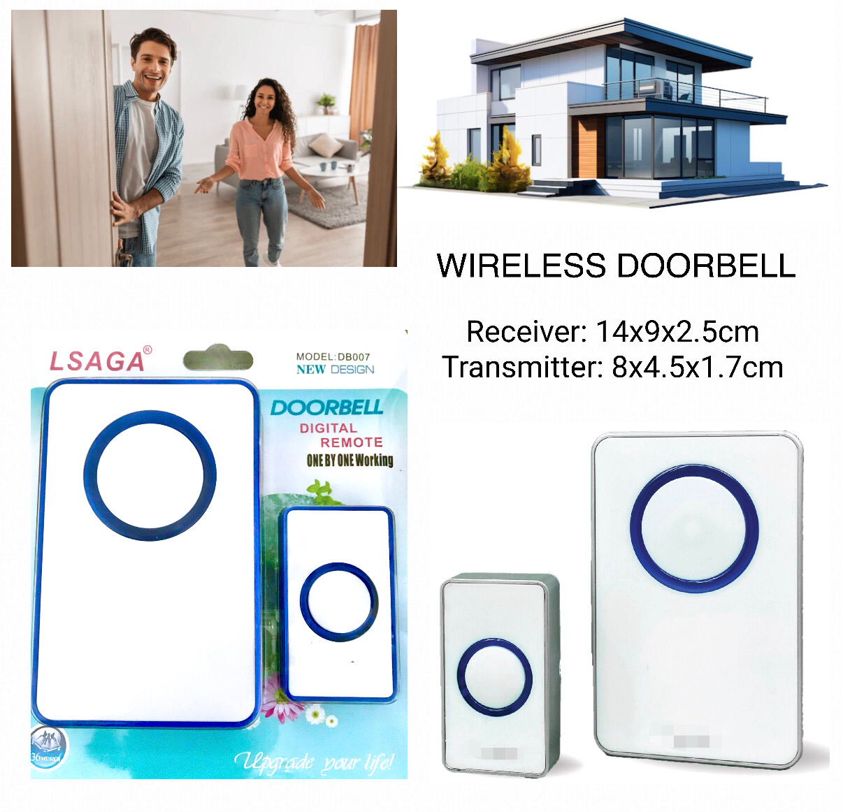 Wireless Doorbell (DB007)