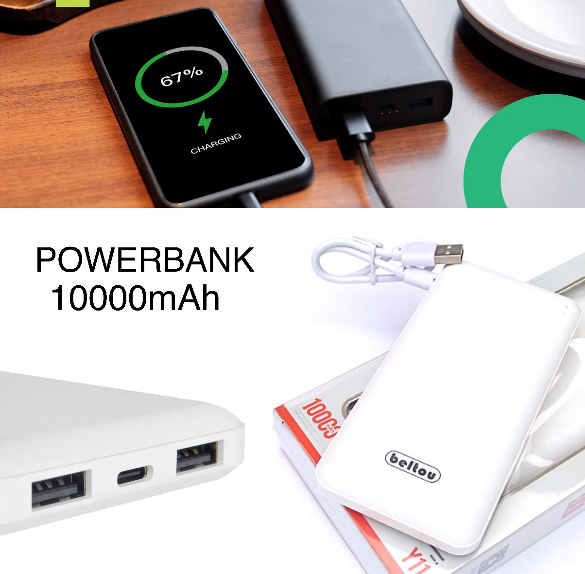 Powerbank 10000mAh