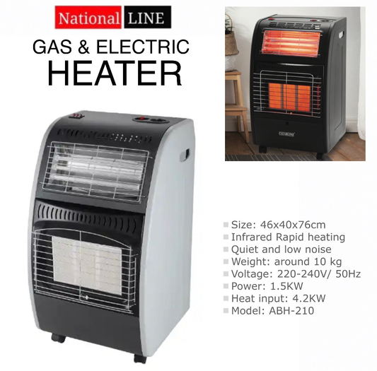 Gas & Electric Heater (ABH-210)
