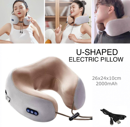 U-Shaped Massage Pillow