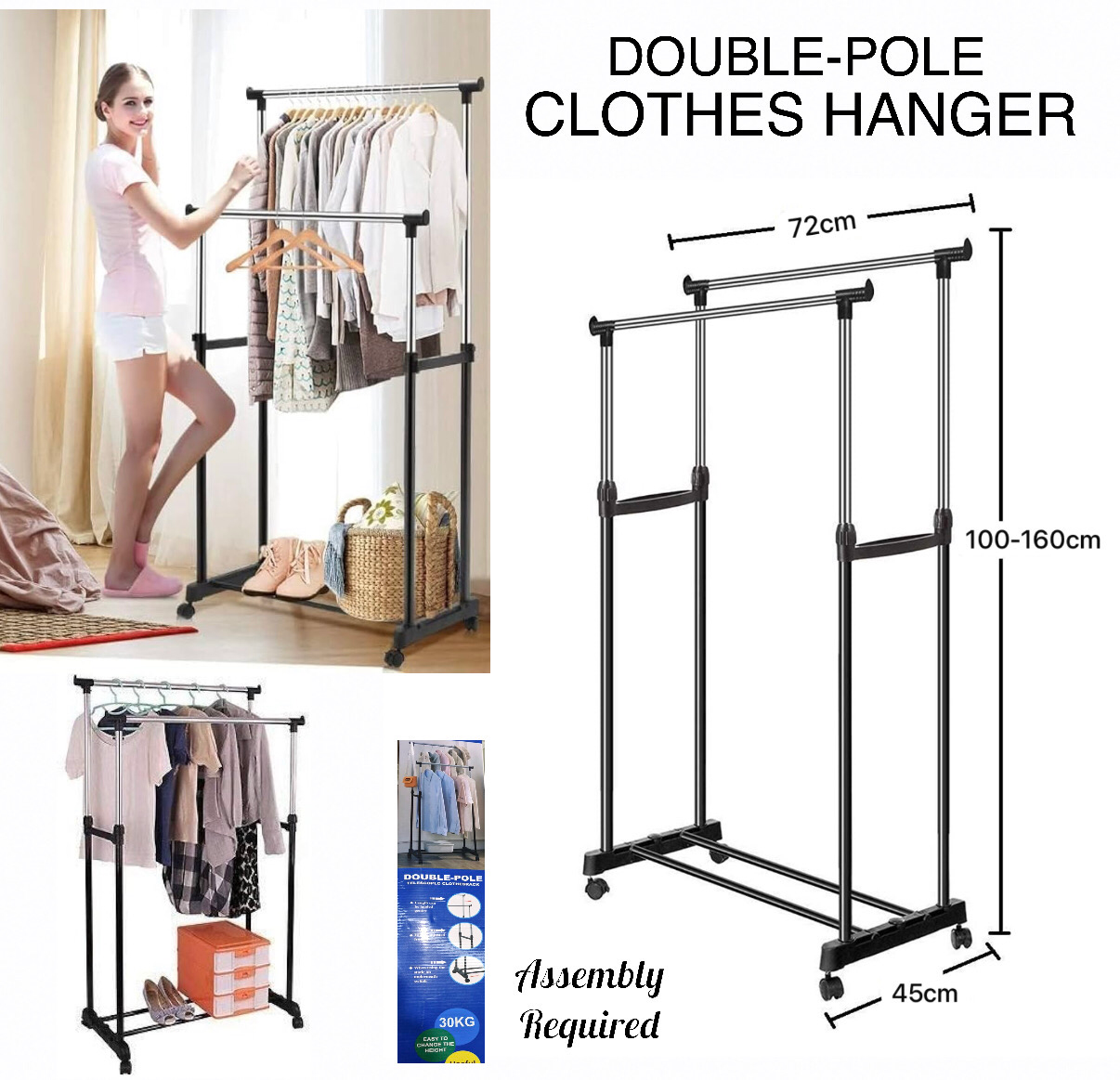 Double-Pole Hanger
