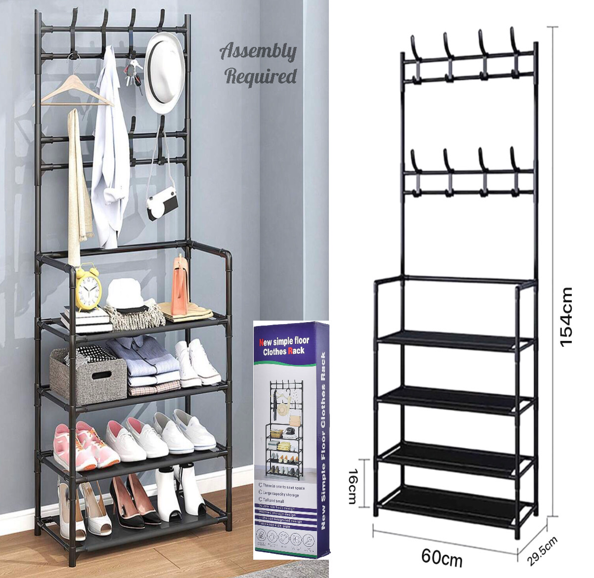 Coat Rack (Black)
