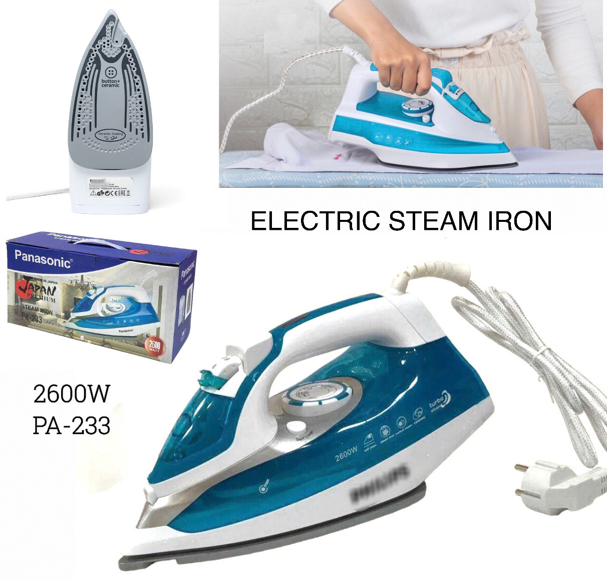 Steam Iron (PA-233)