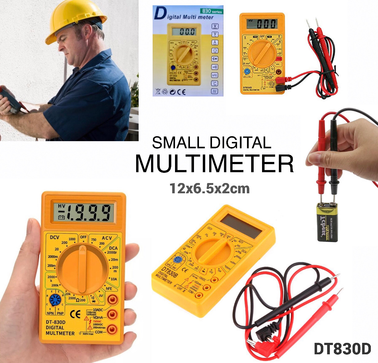 Multimeter (DT830D)