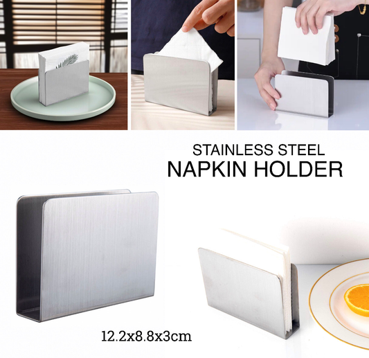 SS Napkin Holder (Square)