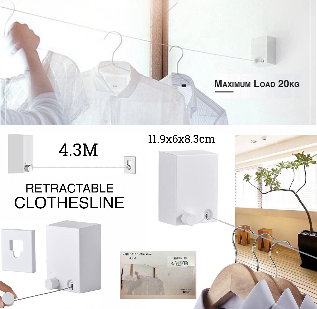 Clothesline Rope 4.2M