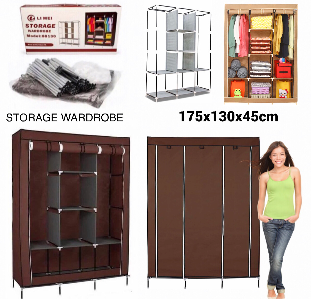 Storage Wardrobe (88130)
