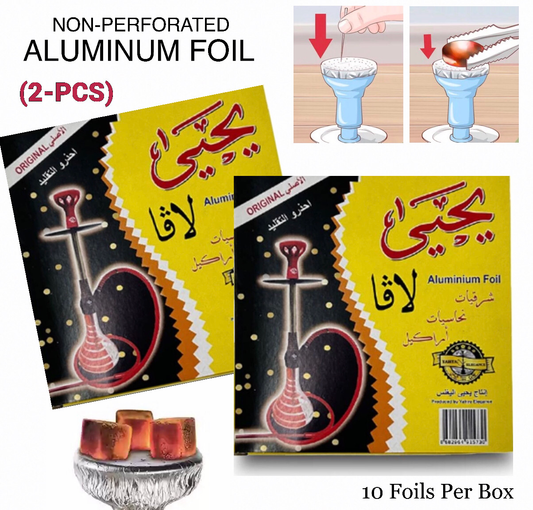 2-Boxes Hookah Foils