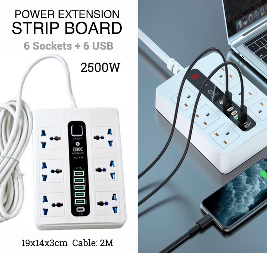 Power Strip (A39)- Black