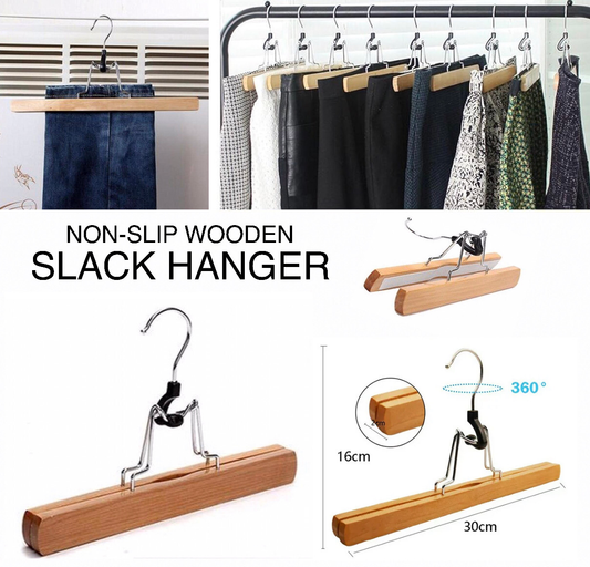 Wooden Slack Hanger