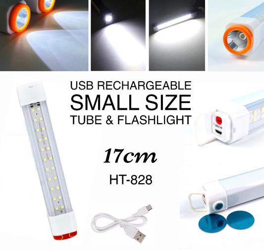 Small Tube & Flashlight