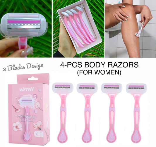 4-Pcs Lady Razors