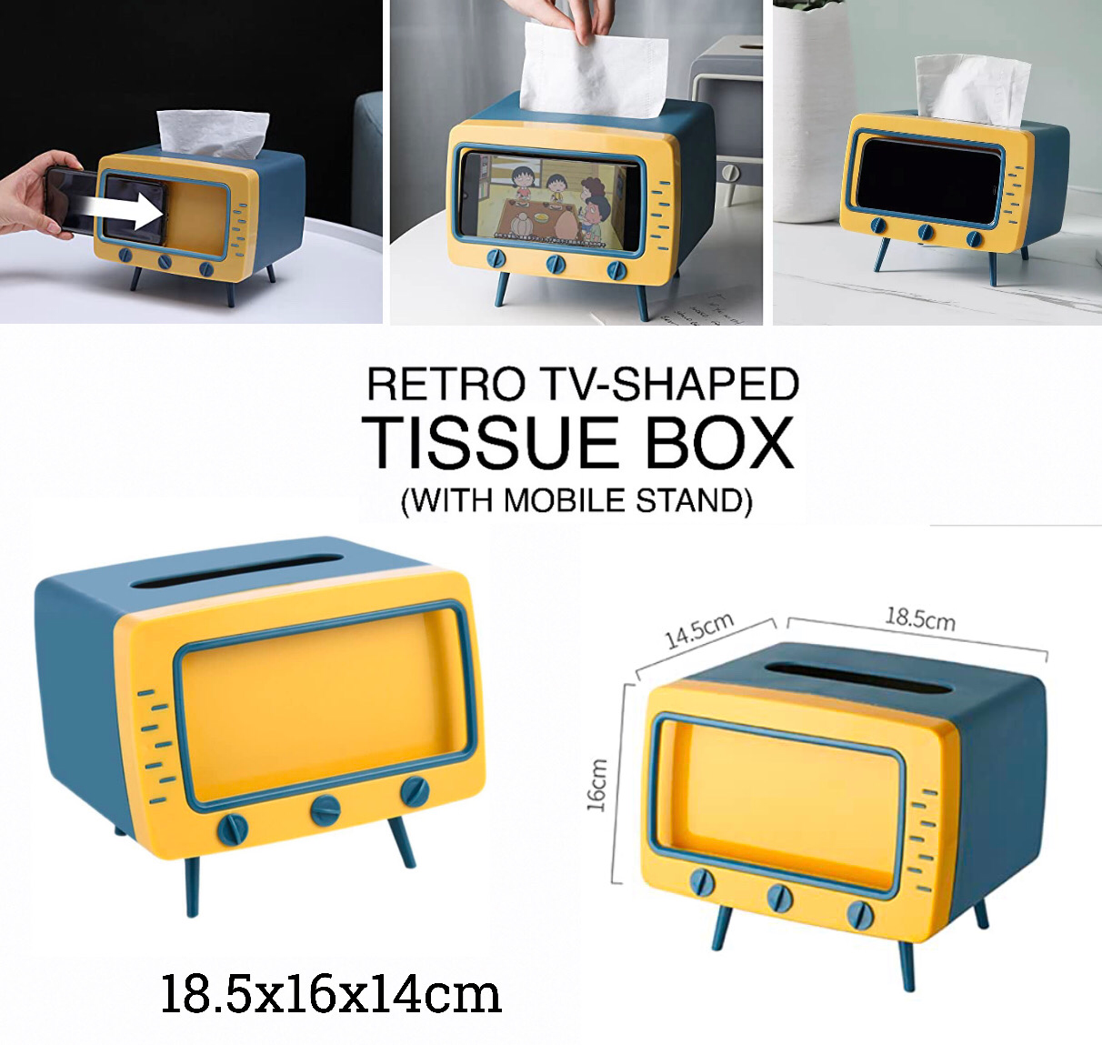 TV Tissue Box