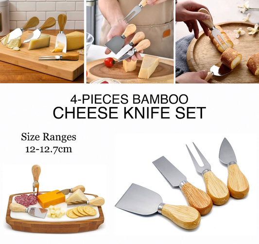 4-Pc Cheese Knives (Buy 1 Get 1 Free)