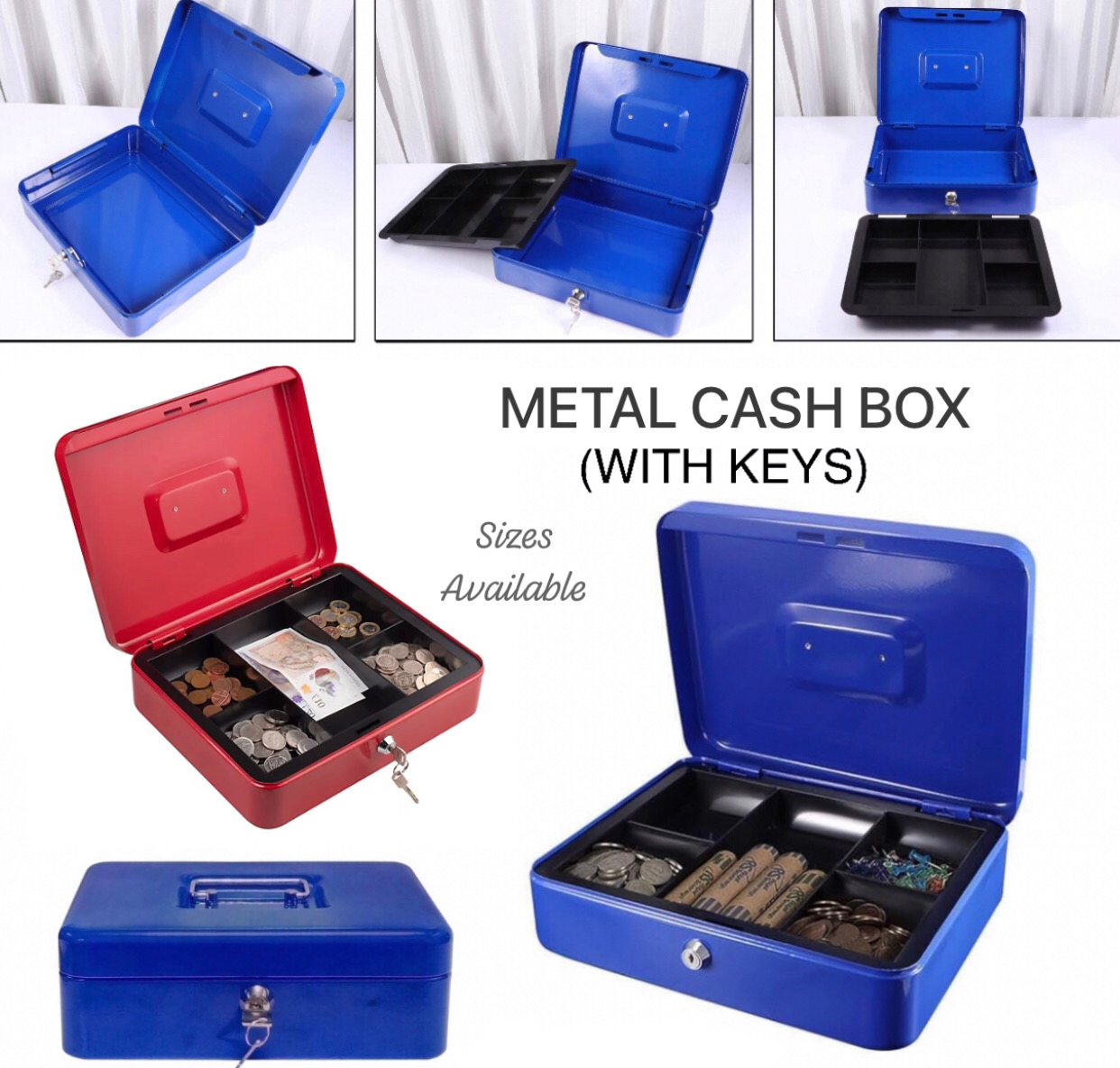 Metal Cash Box