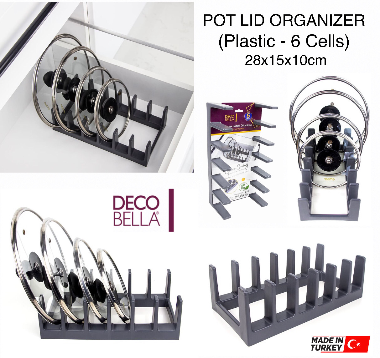Pot Lid Organizer