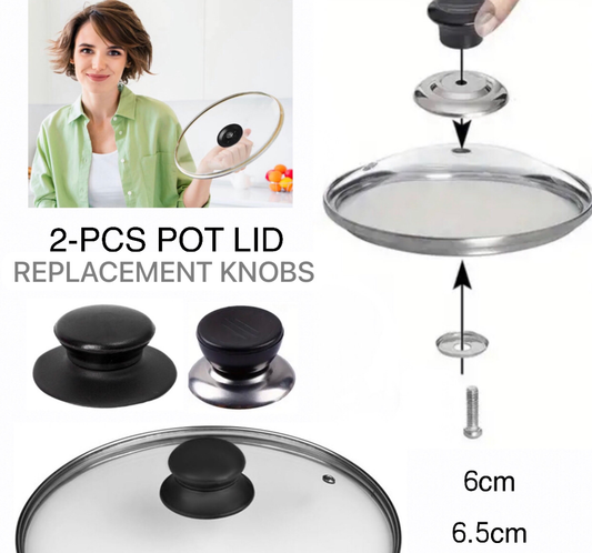 2-Pcs Lid Knobs