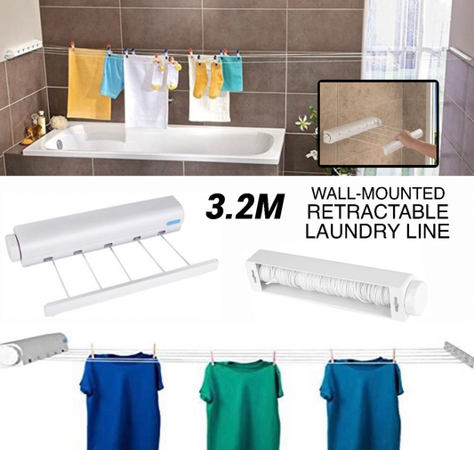 Retractable Clothesline 3.2m