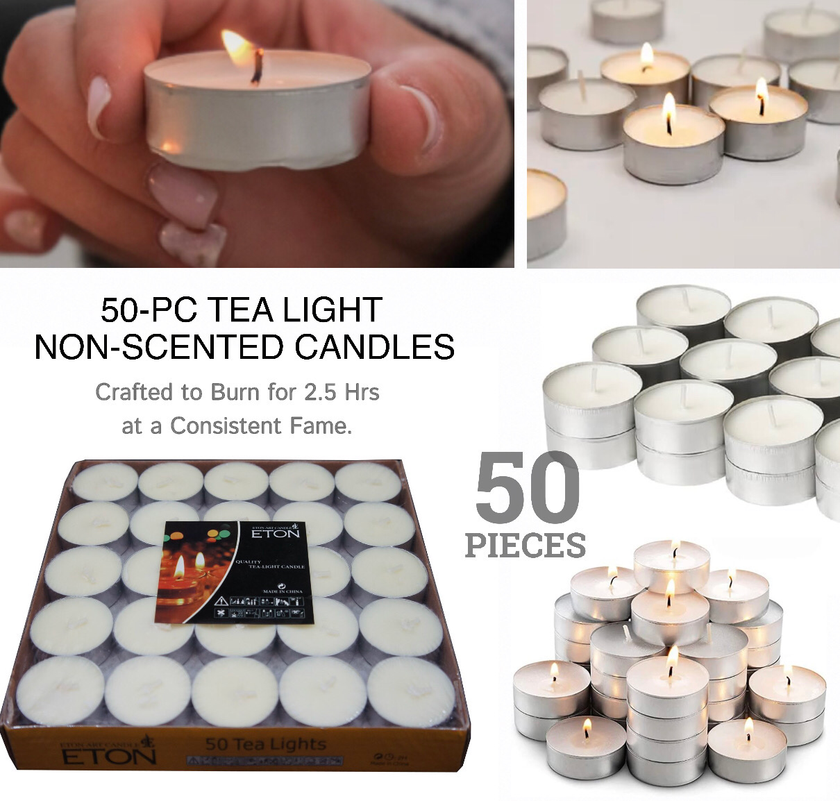 50-Pc Candles