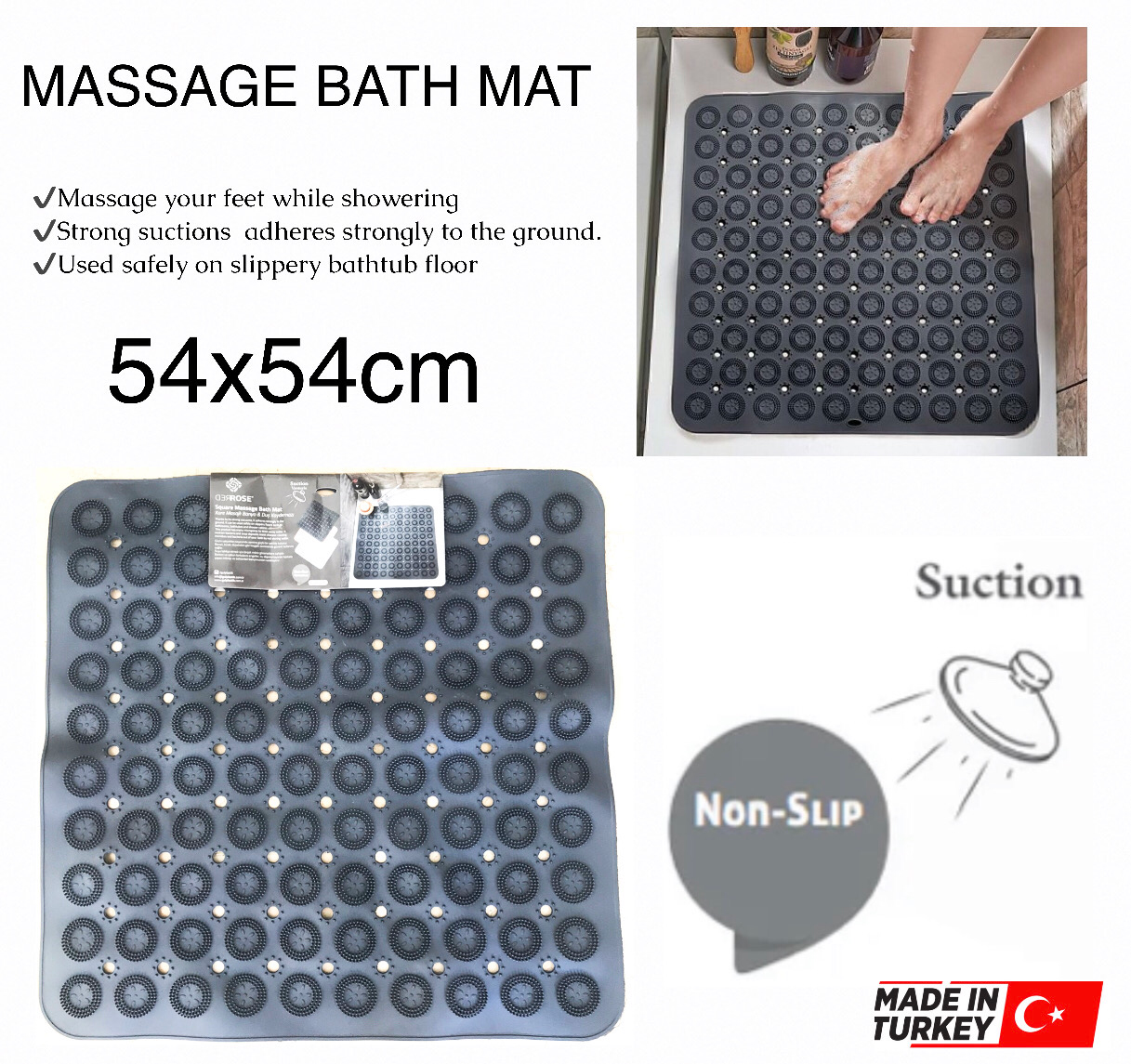 Massage Bath Mat