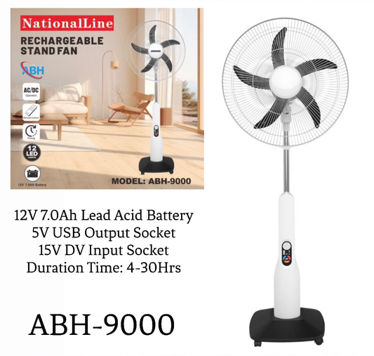 Rechargeable Fan (ABH-9000)