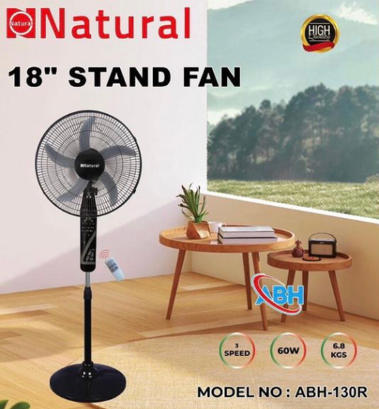 18” Stand Fan (ABH-130R)