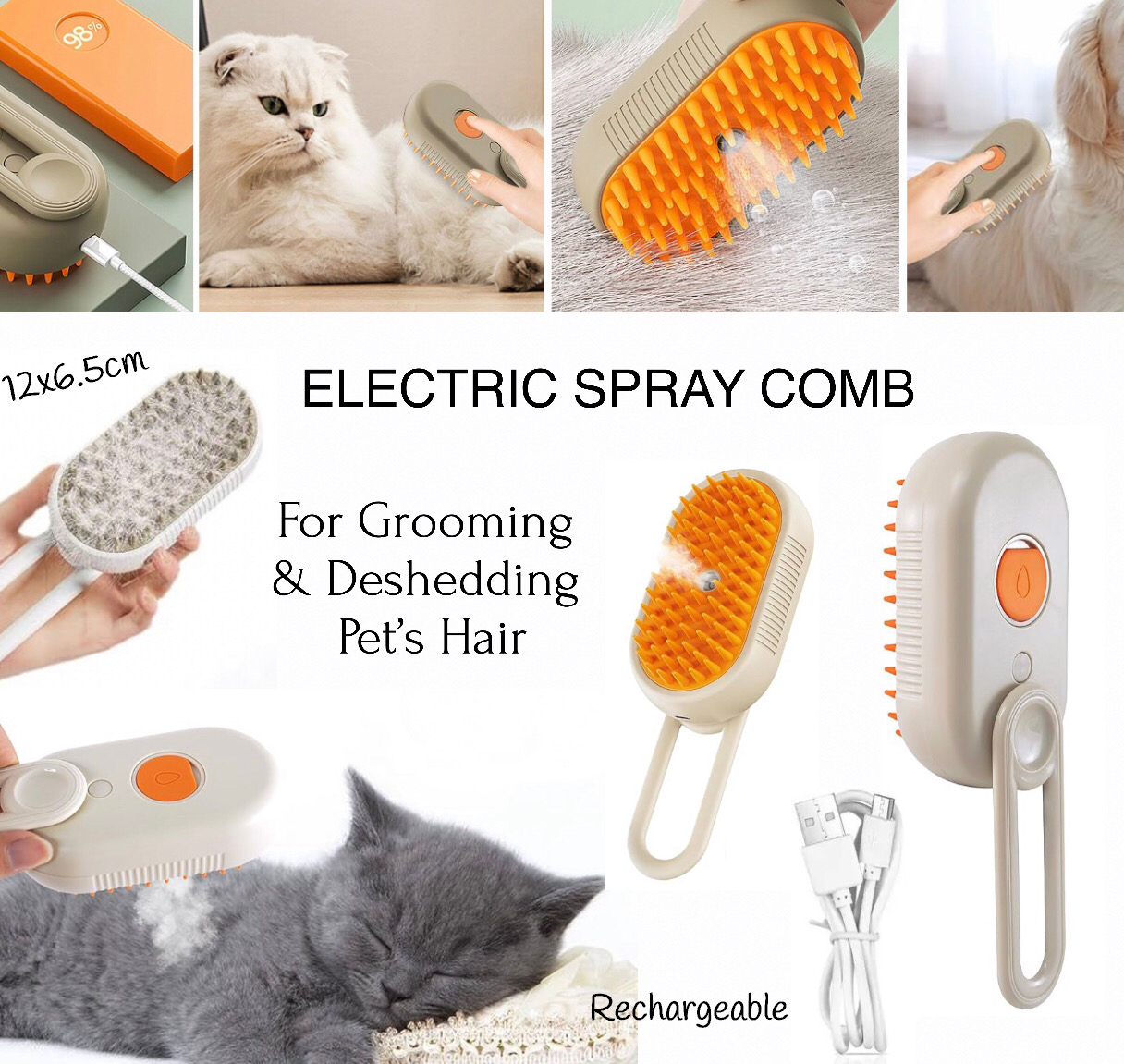 Pet Spray Comb
