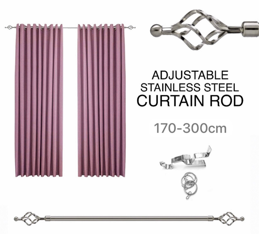 Metal Curtain Rod (170-300cm)
