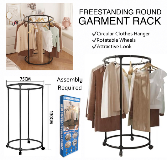 Round Garment Rack