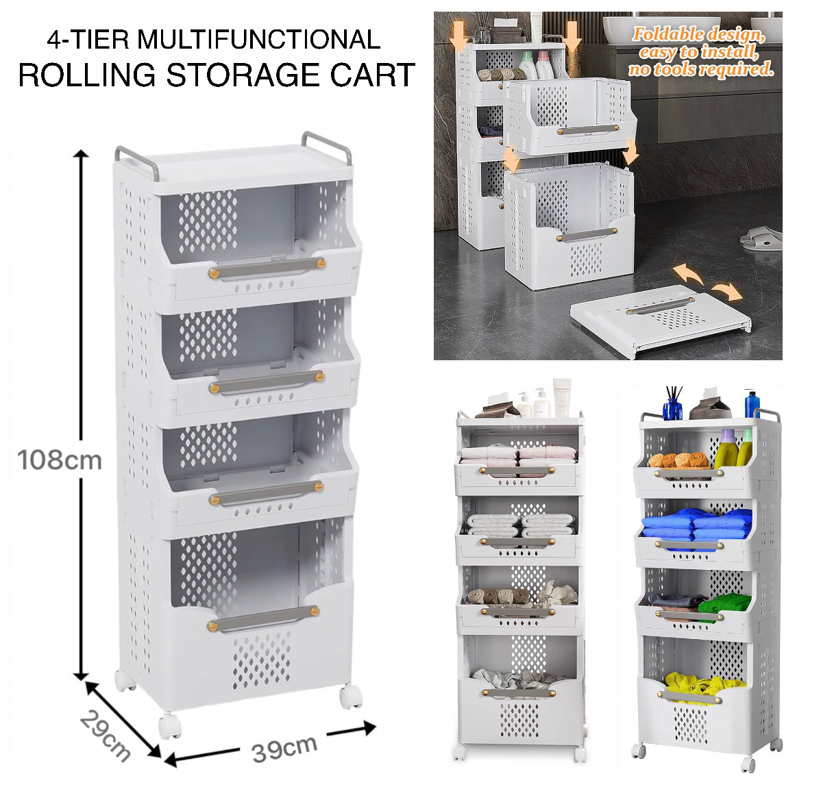Rolling Storage Cart