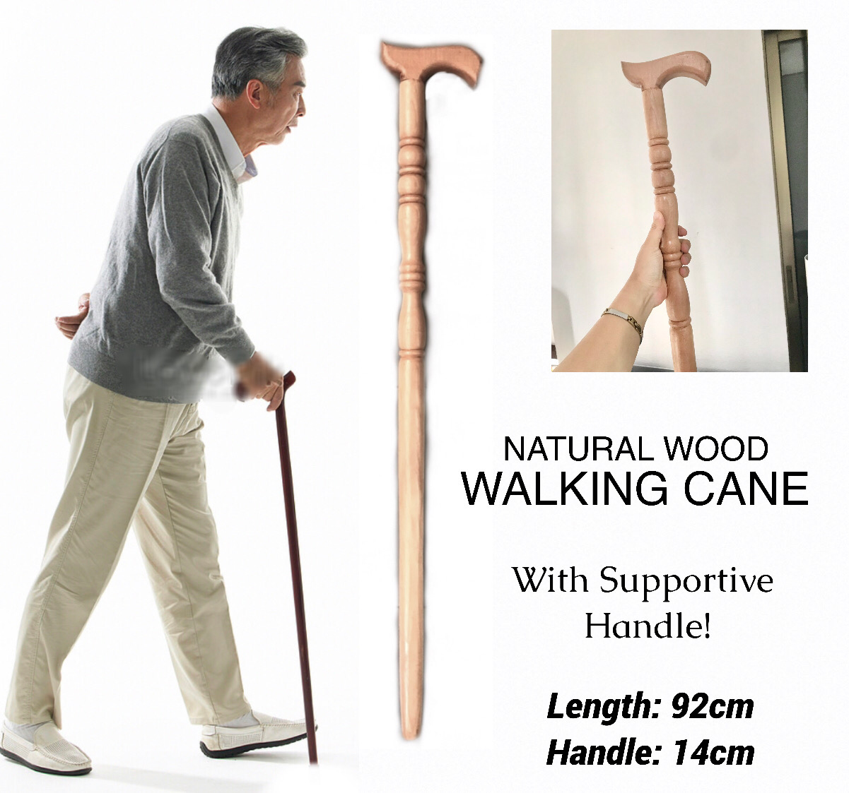 Walking Wood Cane