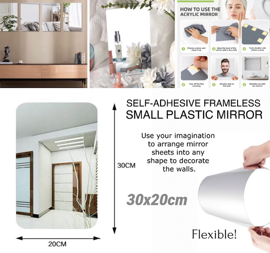 Mirror Sticker 30x20cm (860-14)