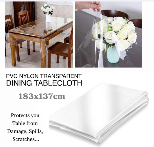 Clear Tablecloth
