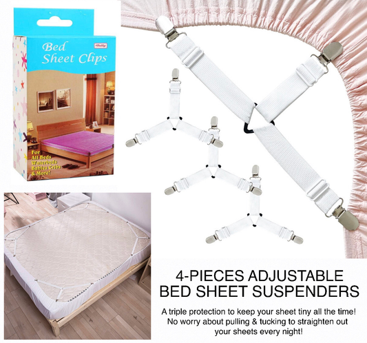 Bed Sheet Suspenders