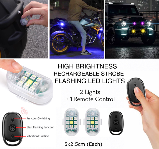 2-Pcs Flashing Lights