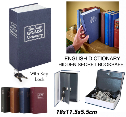 Dictionary Booksafe (18x11.5x5.5cm)