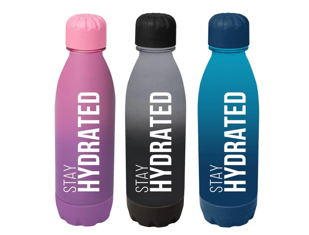 550 ml Stay Hydrated Unbreakable Plastic Water Bottle