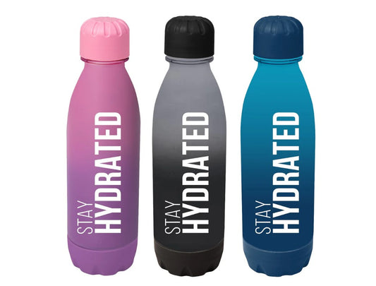 550 ml Stay Hydrated Unbreakable Plastic Water Bottle
