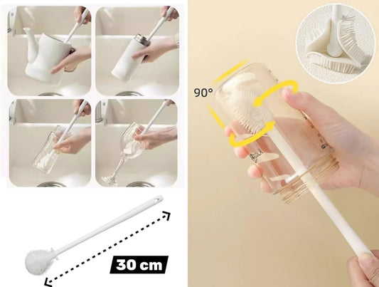 Flexible Silicone Bottle Brush