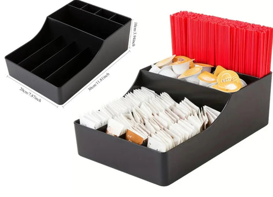Rectangular Multi Grids Disposable Coffee Shop Organizer
