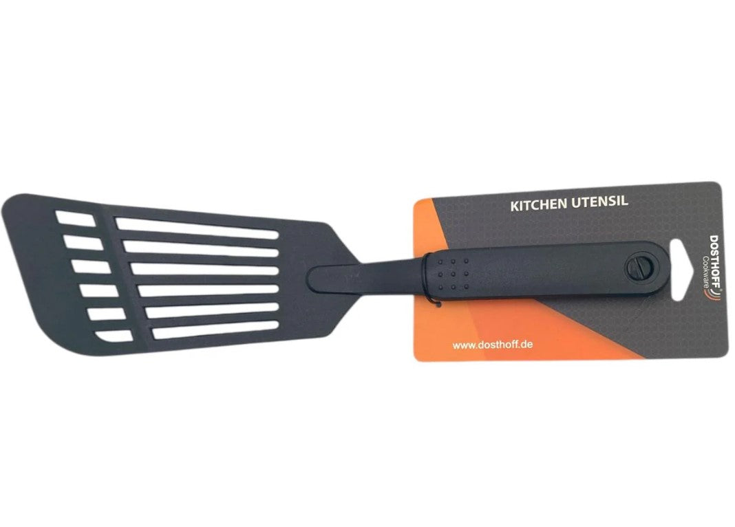 Dosthoff Advanced Non Stick Curved Slotted Turner LFGB