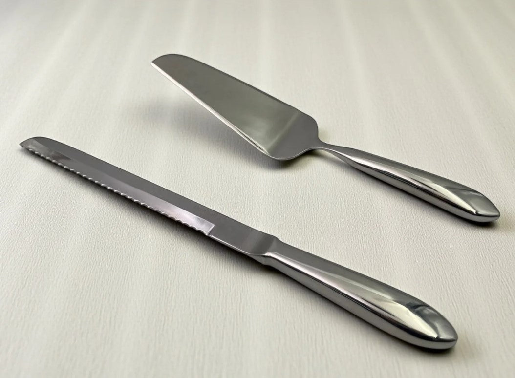 Dosthoff SS Cake Serving Set Hollow Handle