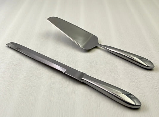 Dosthoff SS Cake Serving Set Hollow Handle
