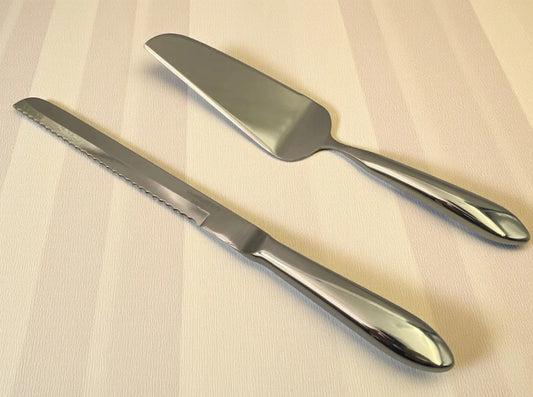 Dosthoff Golden SS Cake Serving Set Hollow Handle