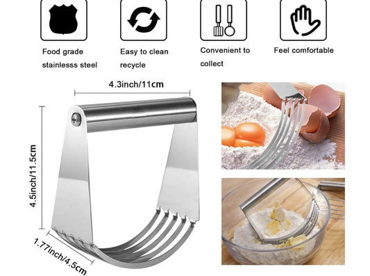 Dough Mixer and Blender - High quality stainless steel
