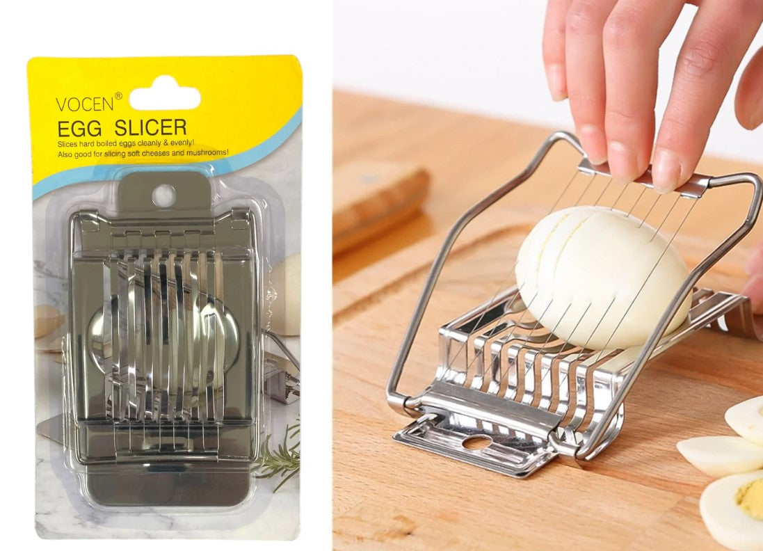 Stainless Steel Boiled Egg Slicer