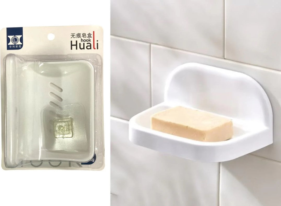 Plastic Soap Holder - Self Adhesive