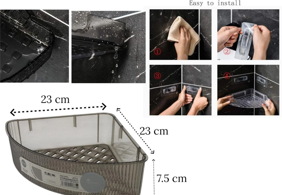 Perforated Unbreakable Transparent Storage Organizer 13