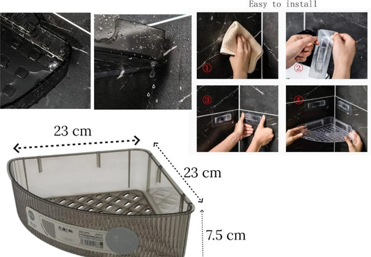 Perforated Unbreakable Transparent Storage Organizer 13